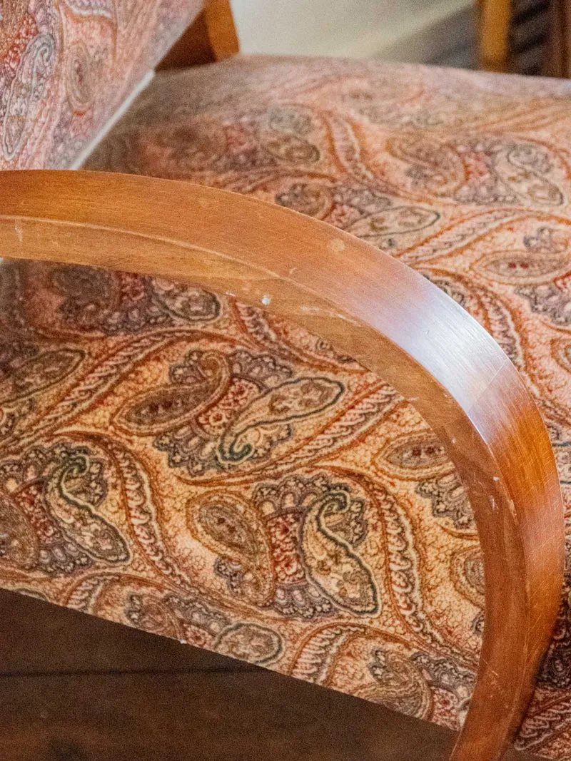 Claude, la chaise en bois et tissu N°1039