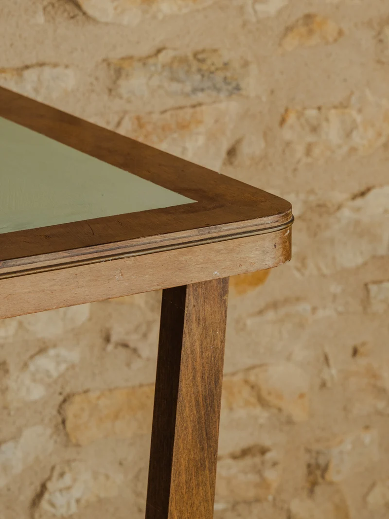 Henriette, la desserte à deux plateaux en bois N°179