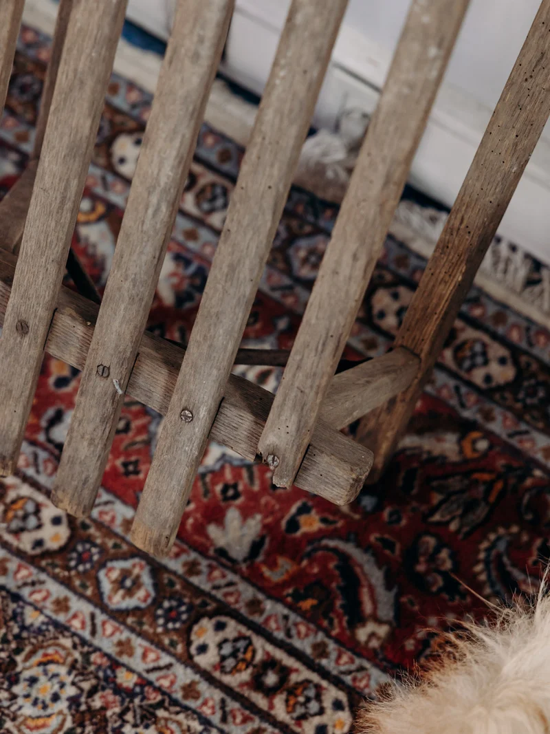 Alix, la luge décorative en bois N°526