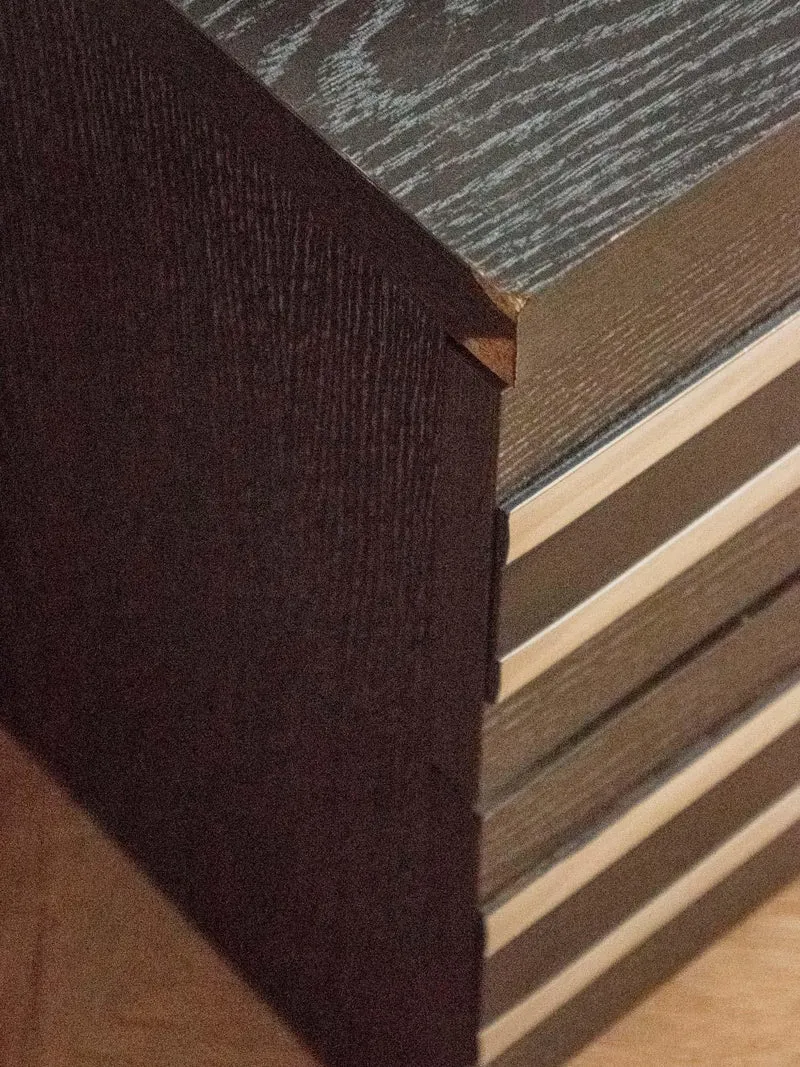 Maïa, la paire de chevets en bois et métal N°684