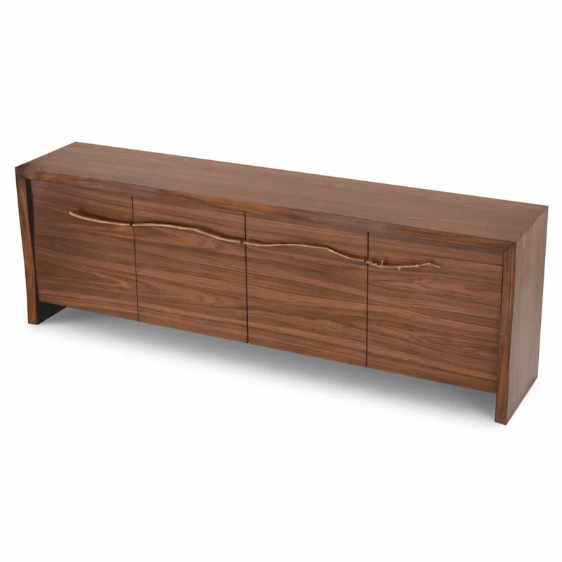 Casa Padrino Luxus Sideboard Braun / Bronze 240 cm - Wohnzimmer & Hotel Möbel
