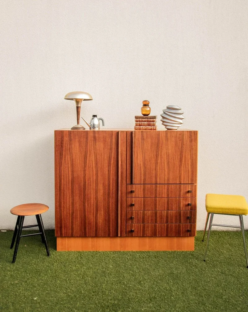 Gustave, le buffet en palissandre Luigi Bartolini N°495