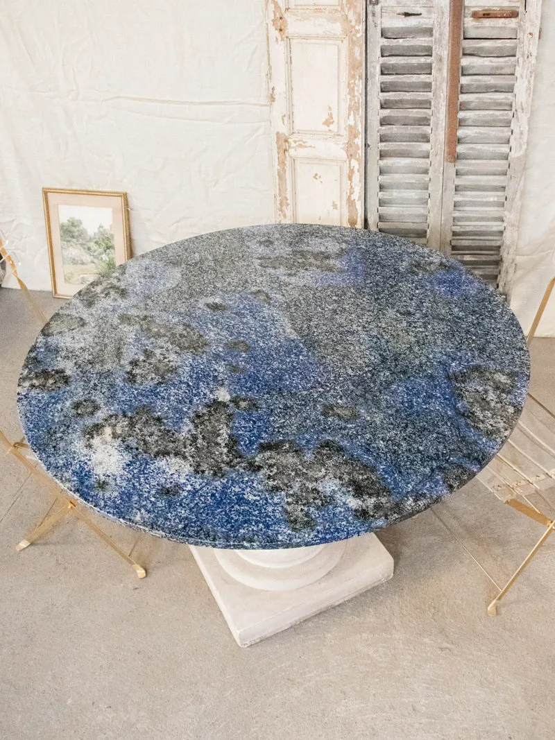 Romy, la table à manger en marbre bleu N°617