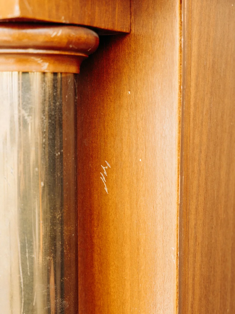 Hippolyte, le manteau de cheminée en bois N°5