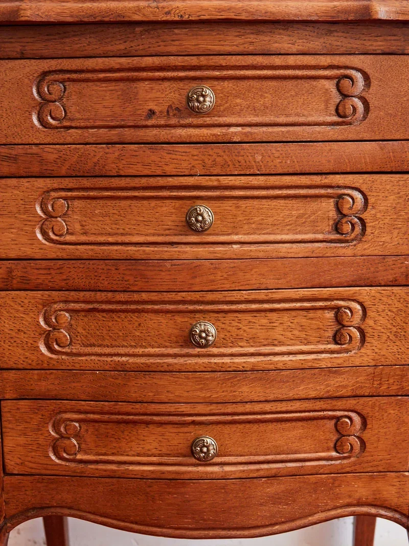 Odile, la table de chevet en bois N°1210