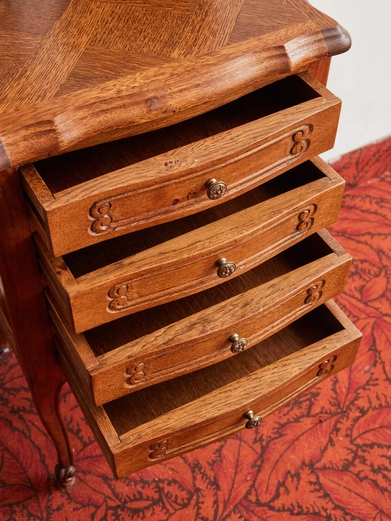 Odile, la table de chevet en bois N°1210