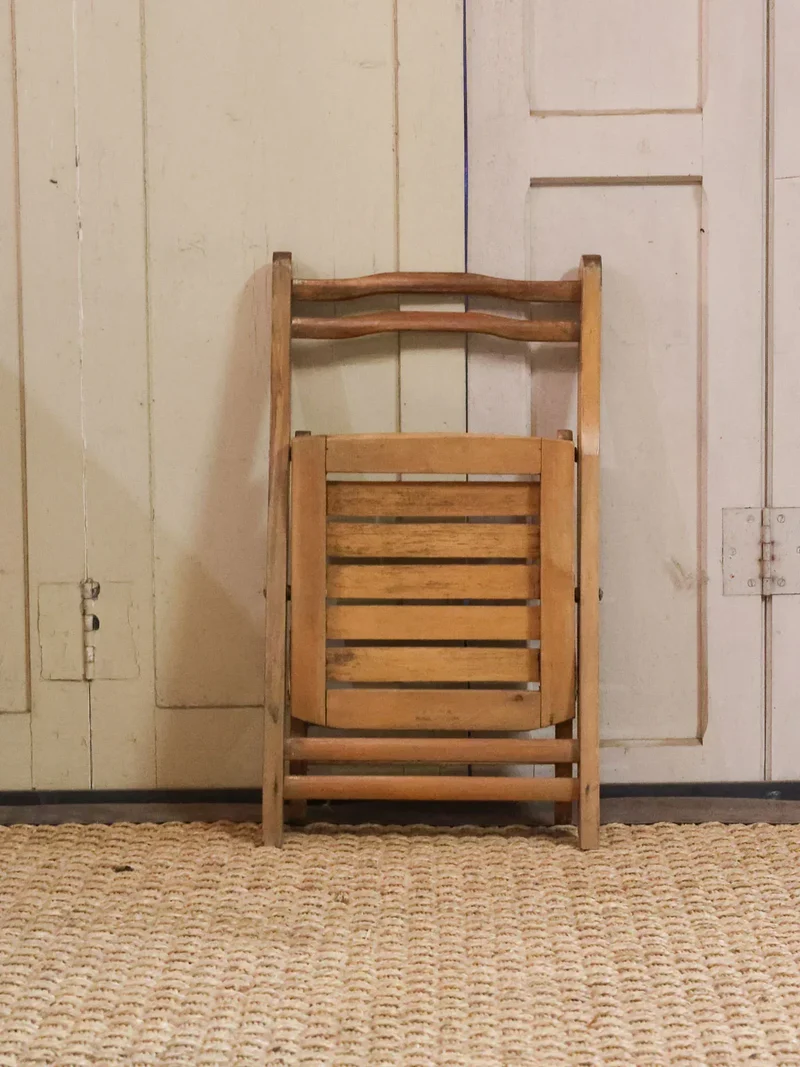 Ernestine, la chaise pour enfant pliable en bois N°296