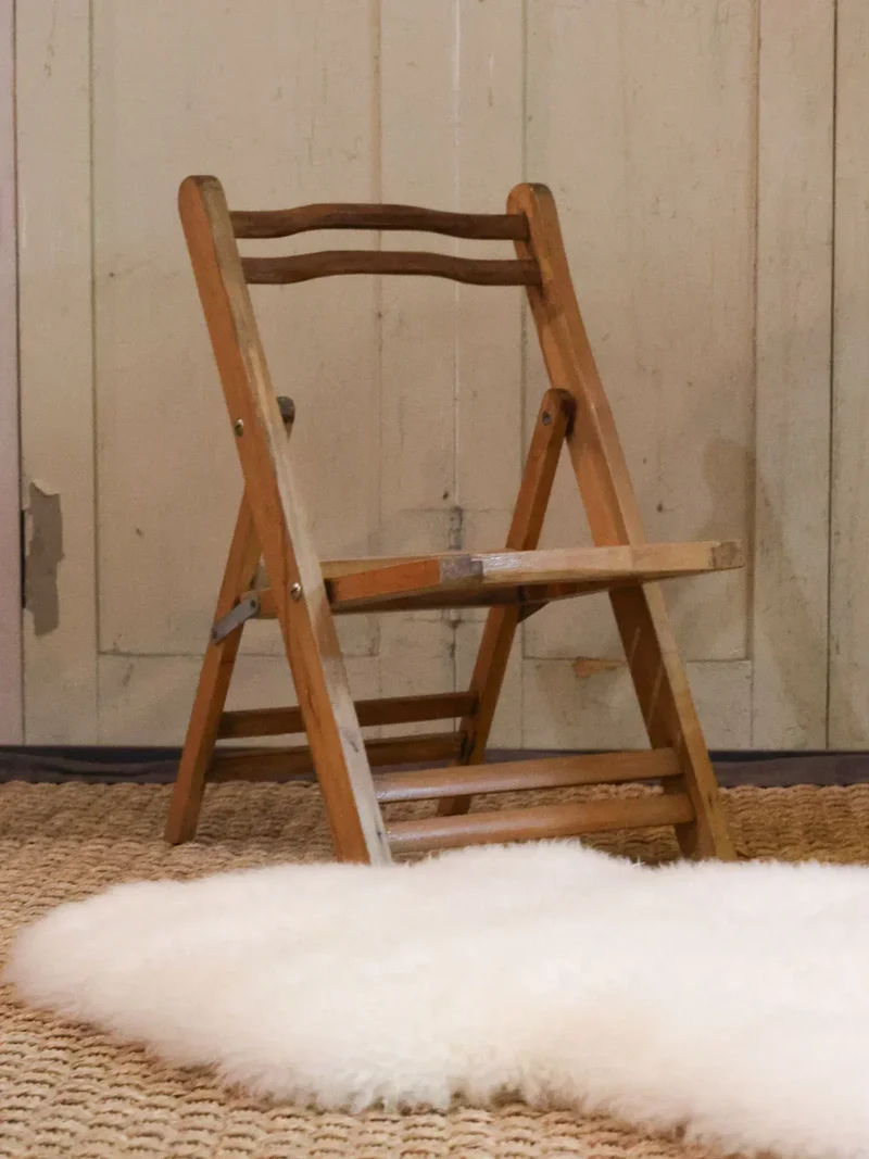 Ernestine, la chaise pour enfant pliable en bois N°296