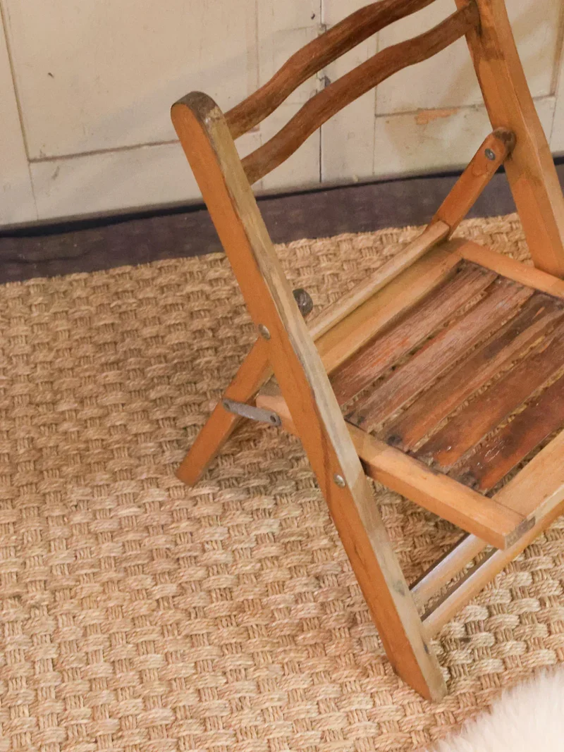 Ernestine, la chaise pour enfant pliable en bois N°296