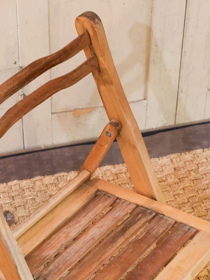 Ernestine, la chaise pour enfant pliable en bois N°296