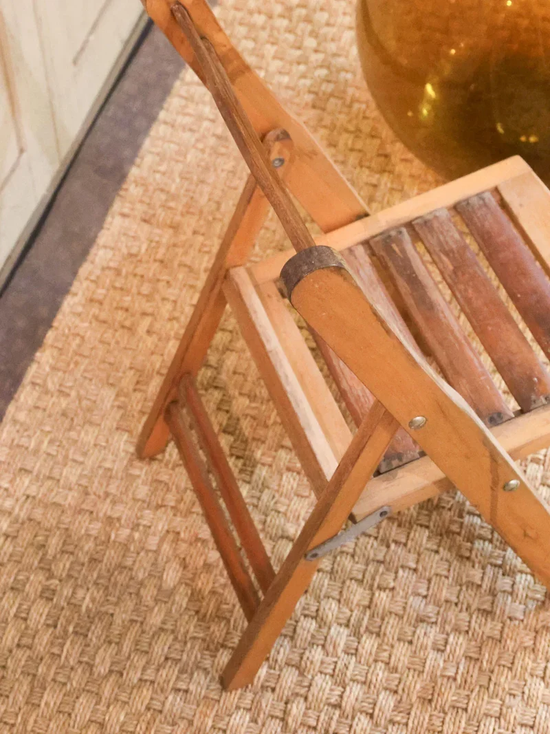 Ernestine, la chaise pour enfant pliable en bois N°296