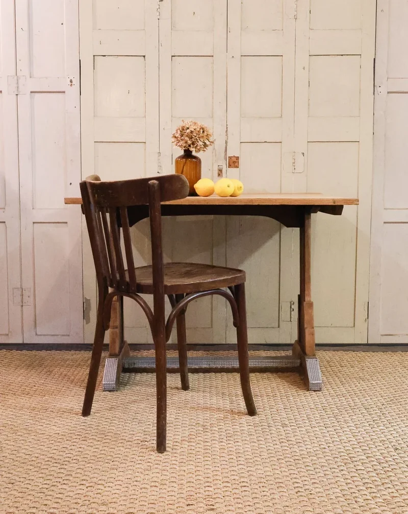 Denise, la table à manger bistro en bois N°87
