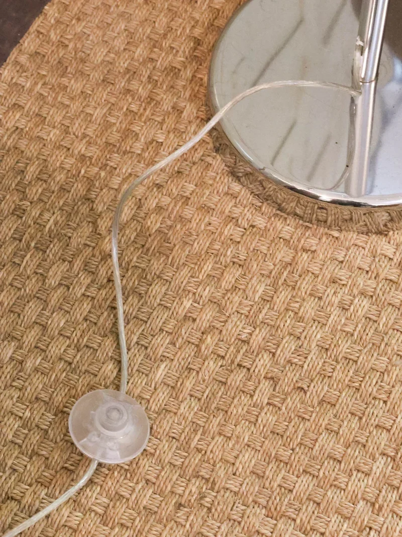 Julien, le grande lampadaire méduse chromé N°329