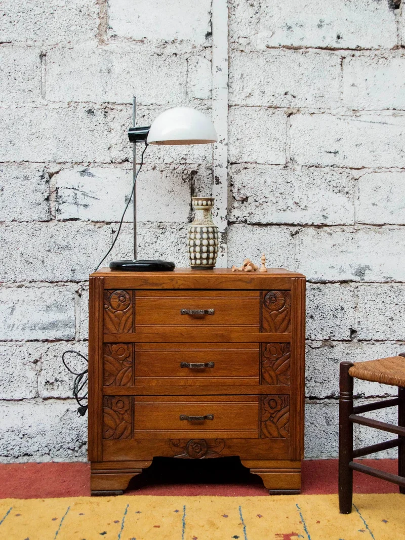 Garance, la commode Art déco en bois foncé N°521