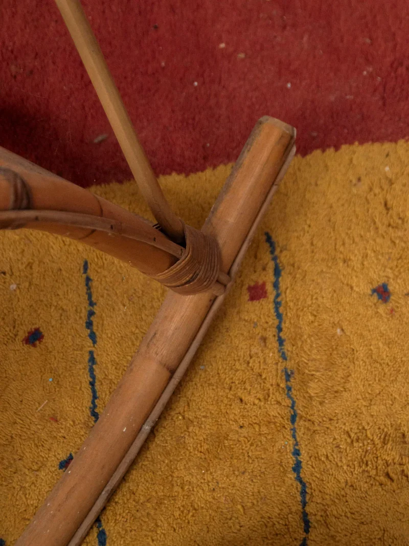 Alibert, le rocking-chair en rotin clair N°68