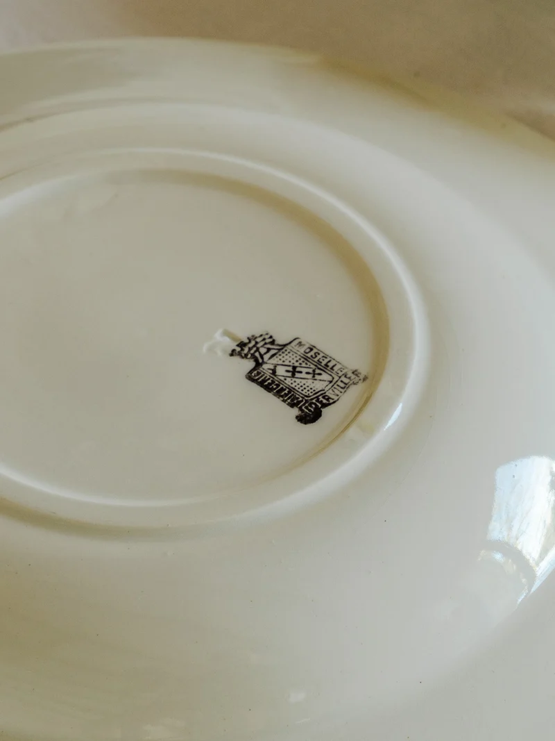 Antoinette, le lot de 5 assiettes creuses N°266