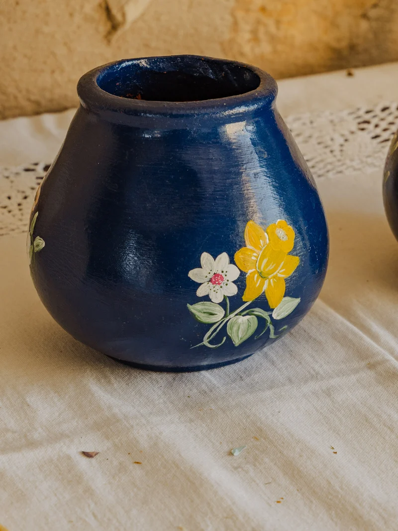 Edmond, la paire de petits vases en céramique N°146