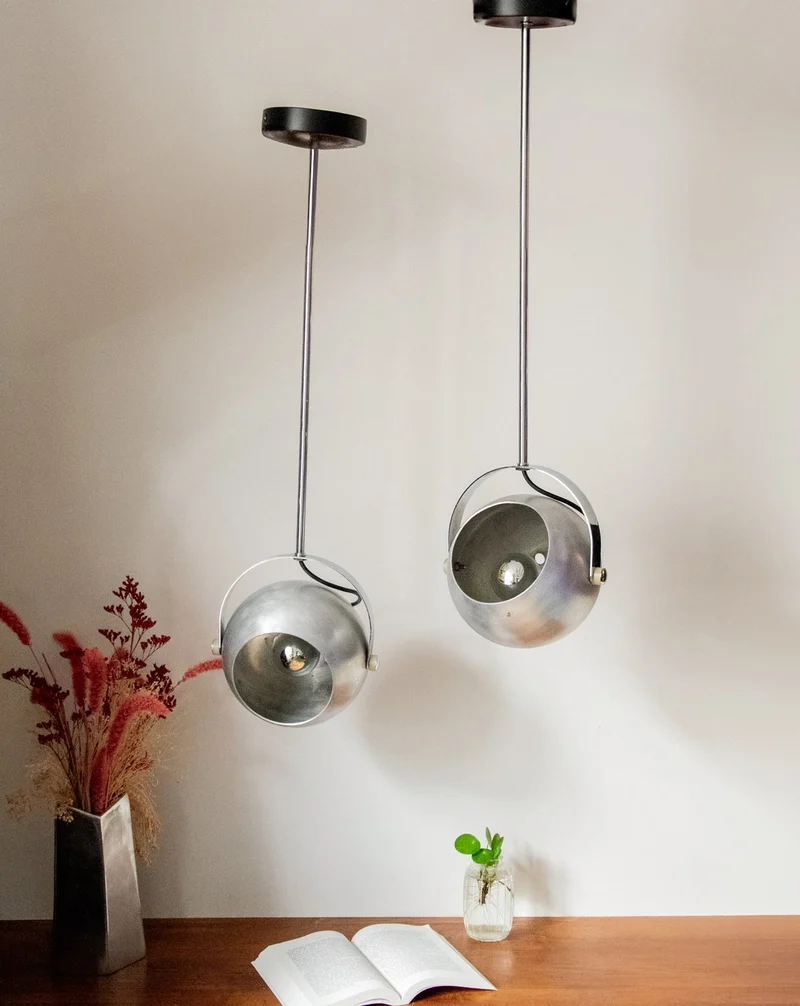 Sonia, la paire de suspensions Eye-ball industrielles N°201