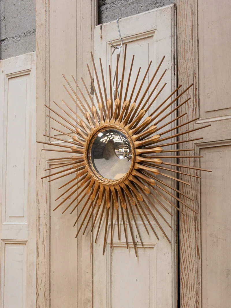 Igor, le miroir soleil métallique N°963