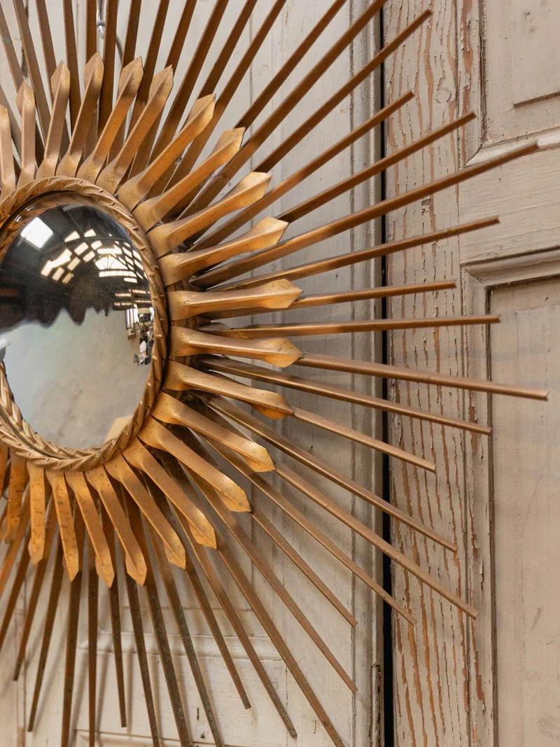 Igor, le miroir soleil métallique N°963
