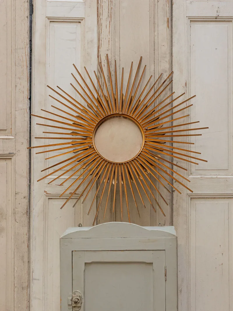 Igor, le miroir soleil métallique N°963