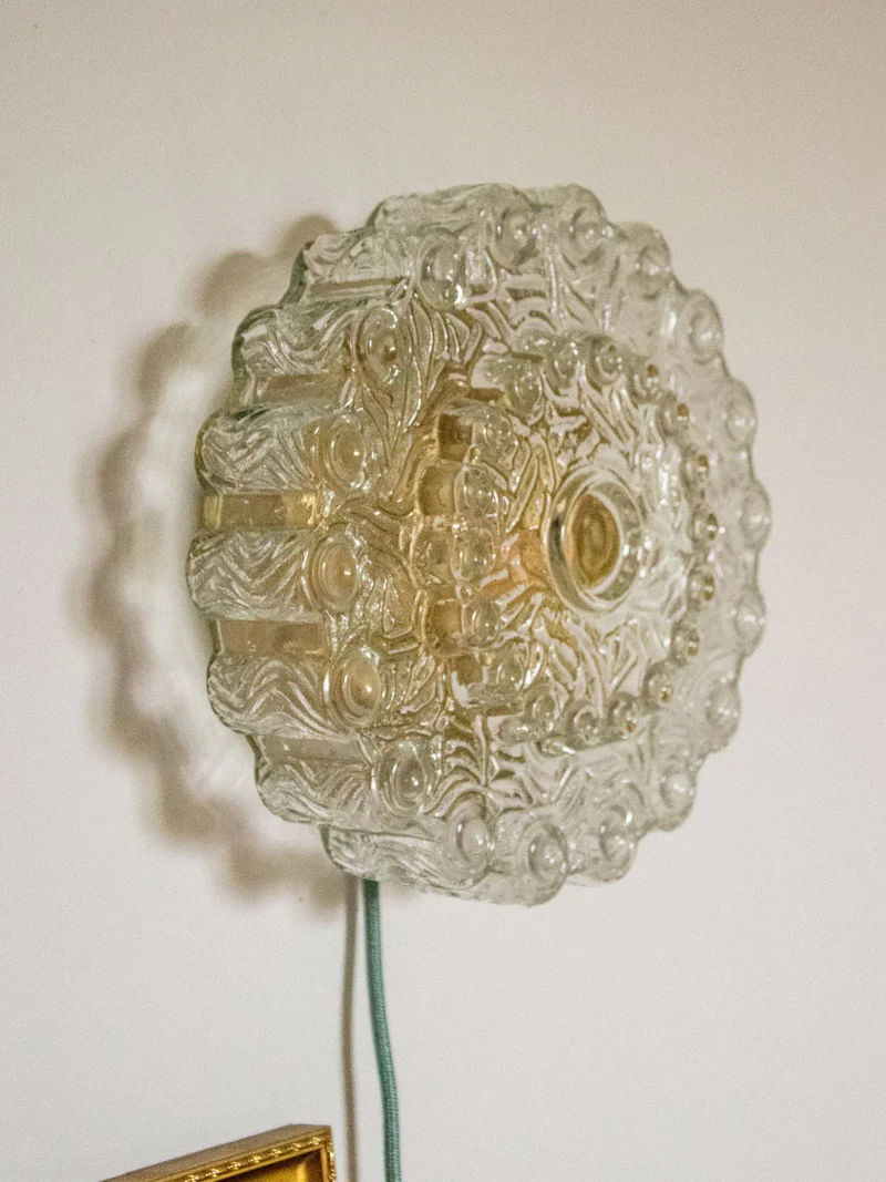 Suzette, l'applique dorée en verre N°156