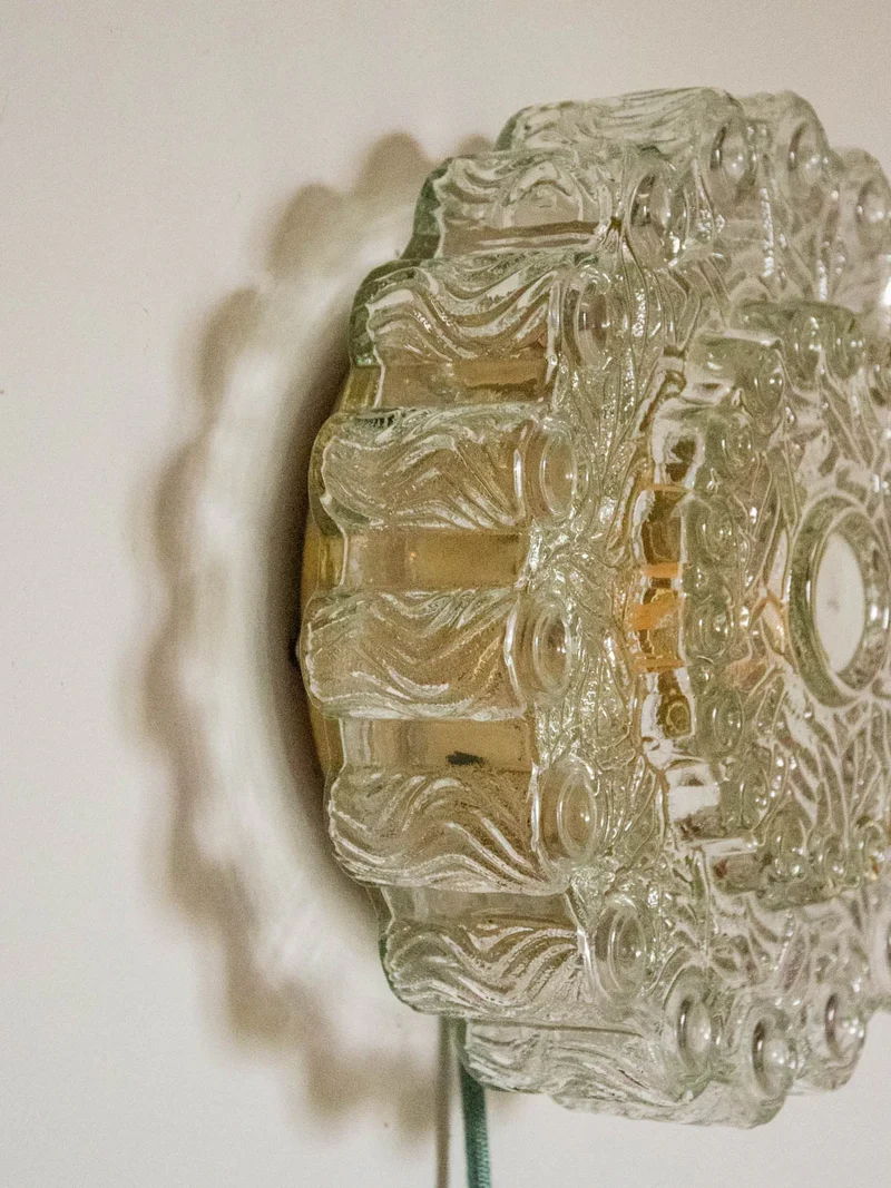 Suzette, l'applique dorée en verre N°156
