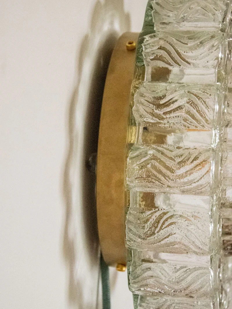 Suzette, l'applique dorée en verre N°156
