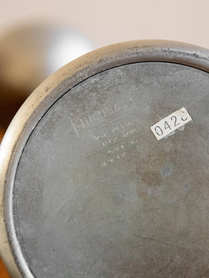 Ulysse, le bougeoir en fonte d'aluminium N°97