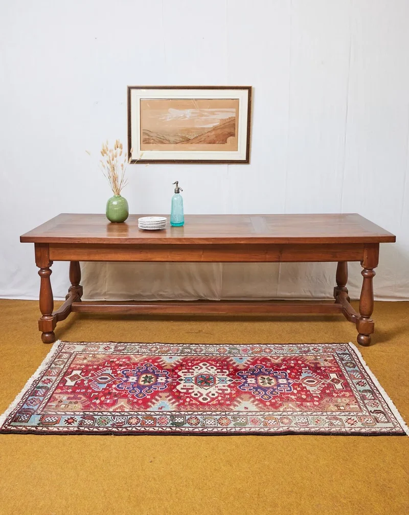 Romy, la grande table de monastère en noyer N°644