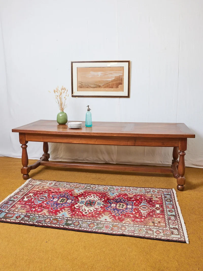 Romy, la grande table de monastère en noyer N°644