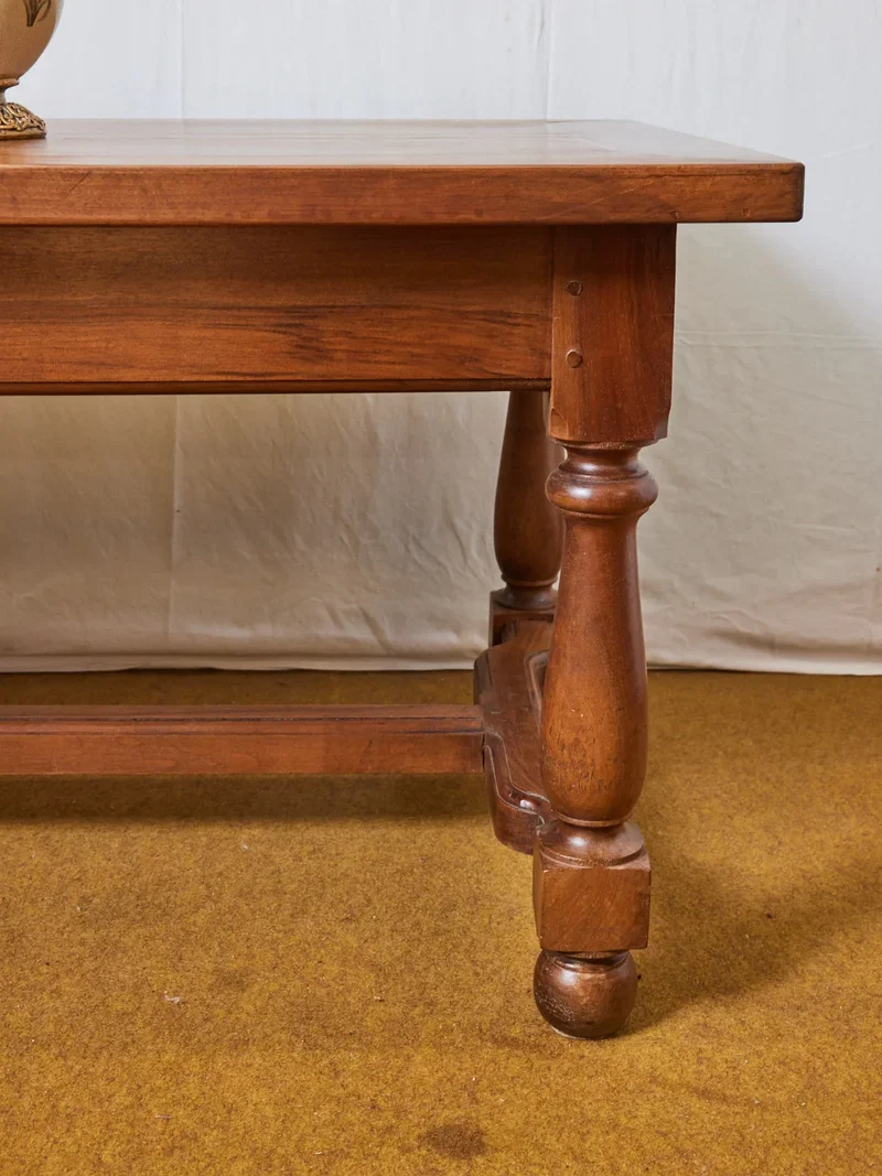 Romy, la grande table de monastère en noyer N°644
