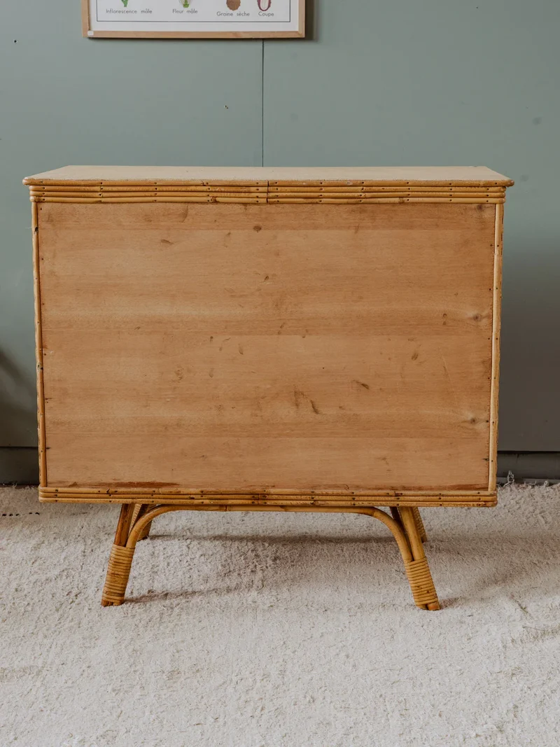 Gustave, le buffet en osier N°539
