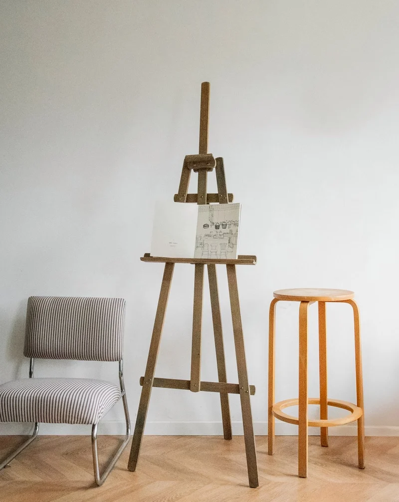 Pablo, le chevalet de peintre en bois N°11