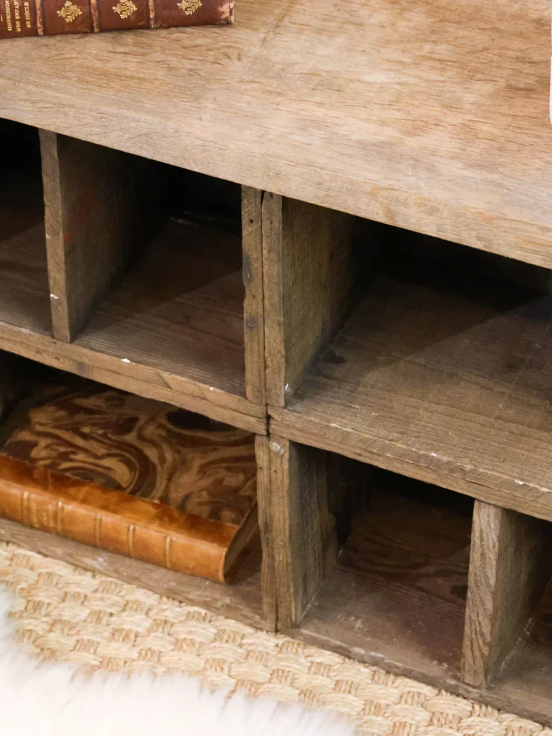 Gaëlle, l'étagère à casiers en bois N°710
