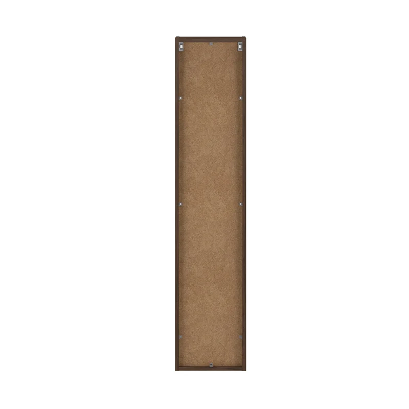 Colonne murale 1 porte Elias Bois foncé