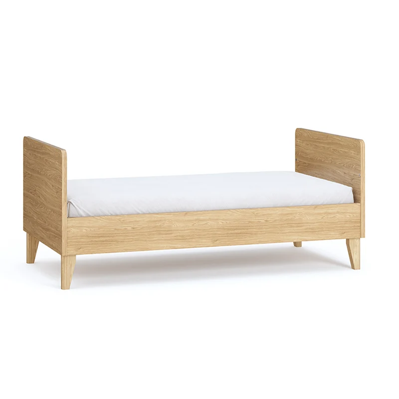 Lit évolutif 70x140 et commode 3 tiroirs Vox Muve Bois