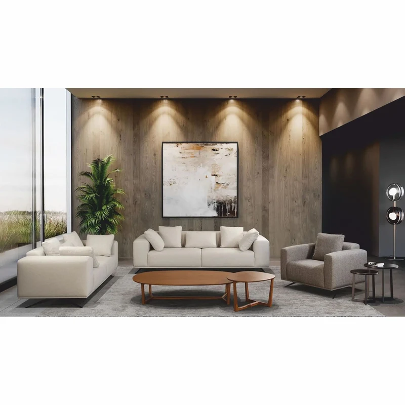 Casa Padrino Luxus Wohnzimmer & Hotel Sessel Grau / Schwarz 84 cm - Luxus Möbel