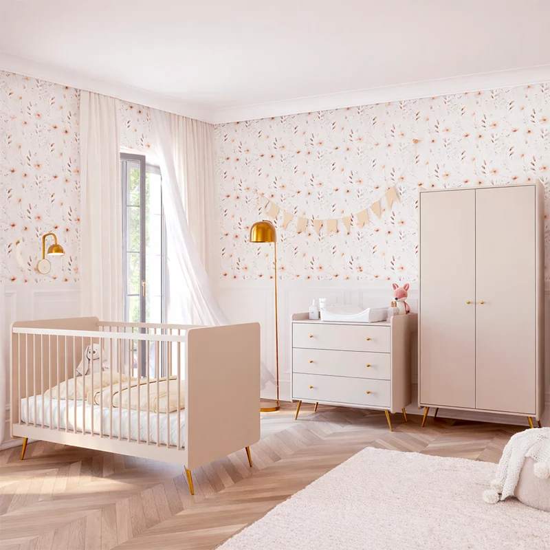 Armoire 2 portes Vox Lunea Cachemire