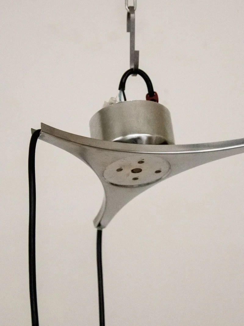 Sonia, la suspension en chrome et verre N°223