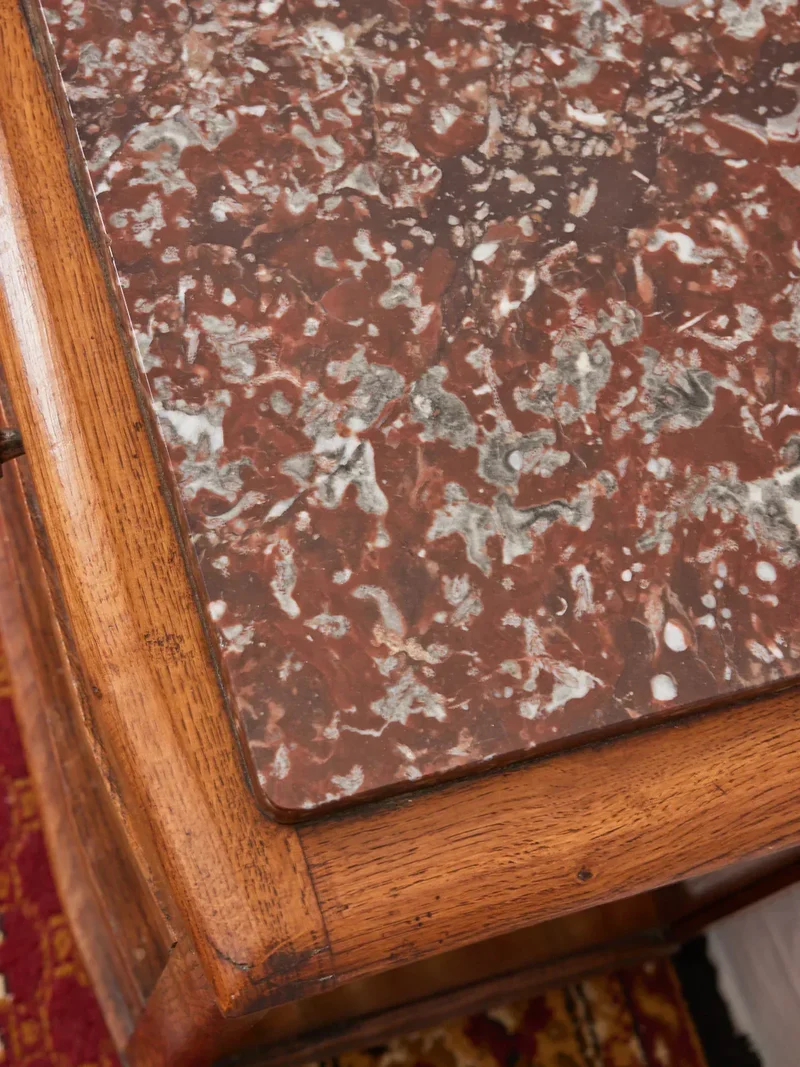 Odile, la table de chevet Art déco en marbre N°1201