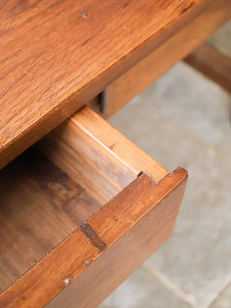 Romy, la grande table de ferme en chêne N°598