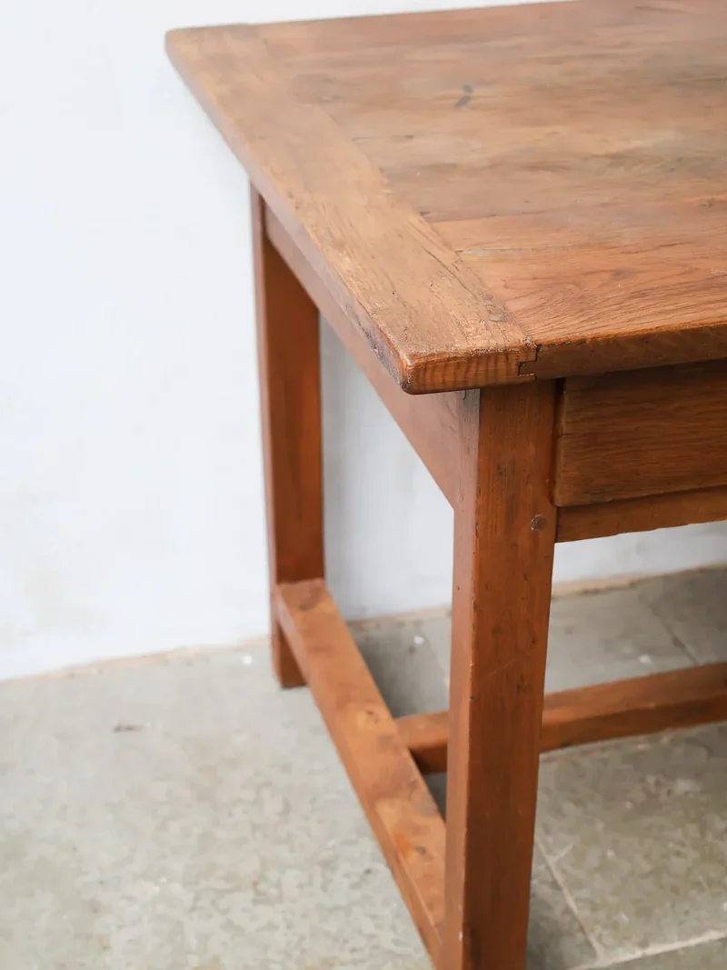 Romy, la grande table de ferme en chêne N°598