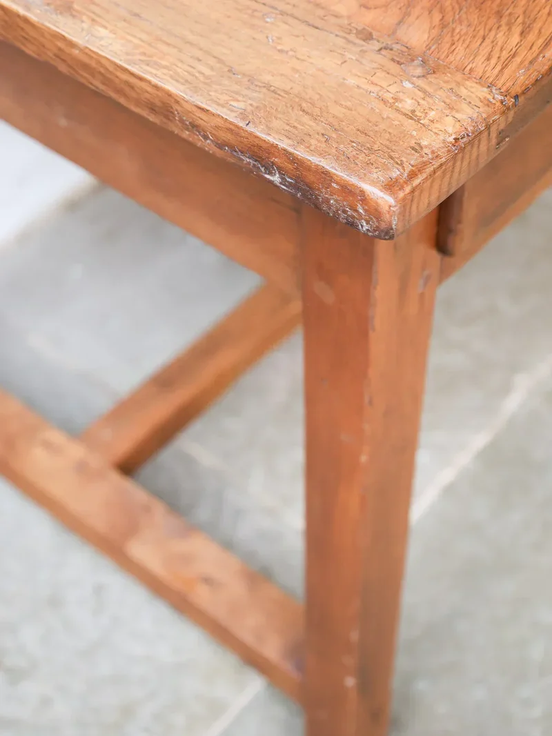 Romy, la grande table de ferme en chêne N°598