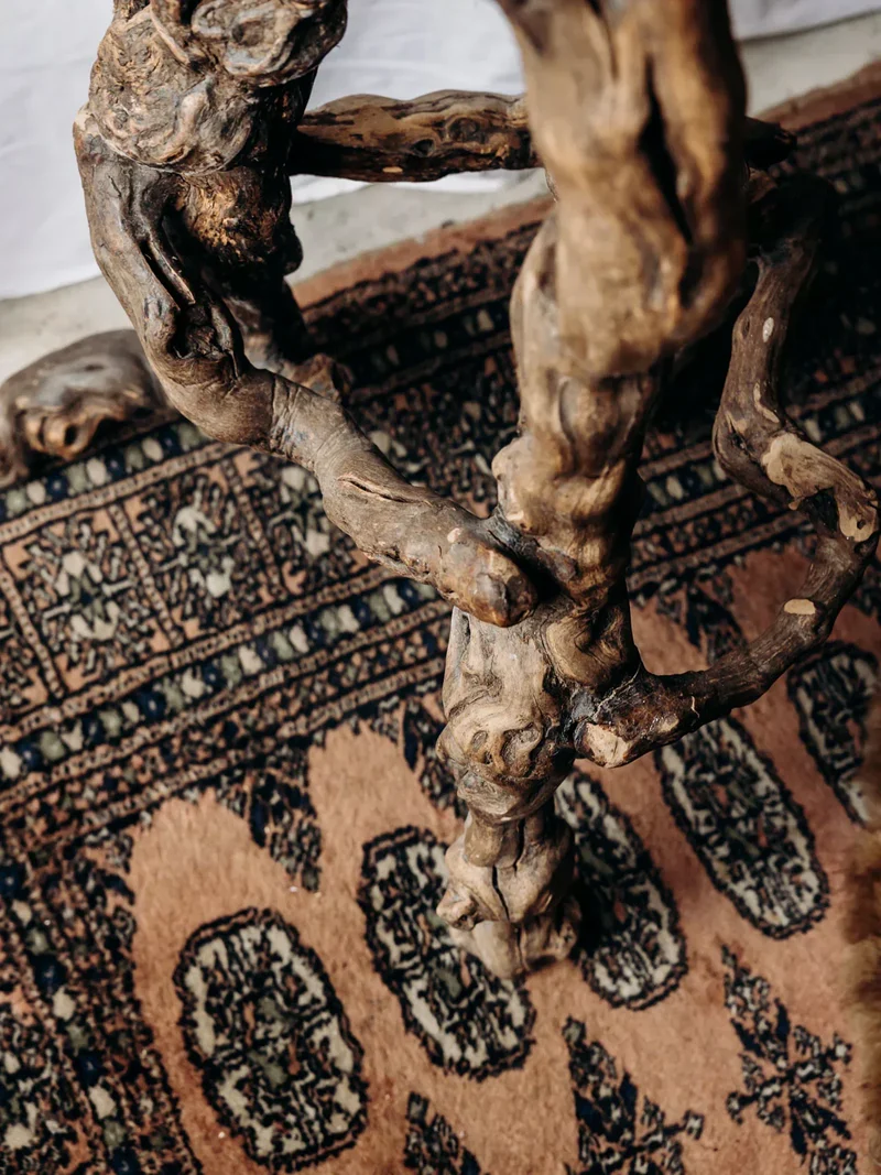 Gaston, le grand tabouret de bar brutaliste N°130