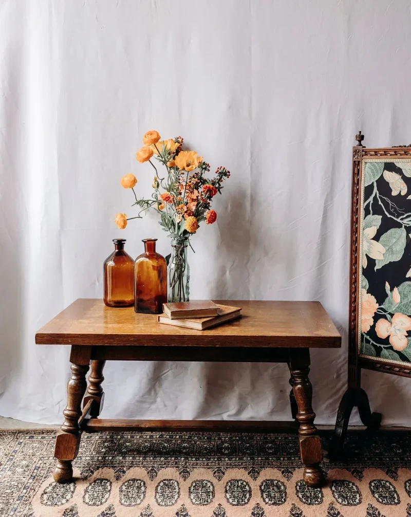 Léonie, la grande table basse en bois N°471