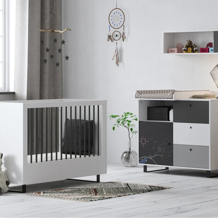 Commode 3 tiroirs Vox Concept Noir