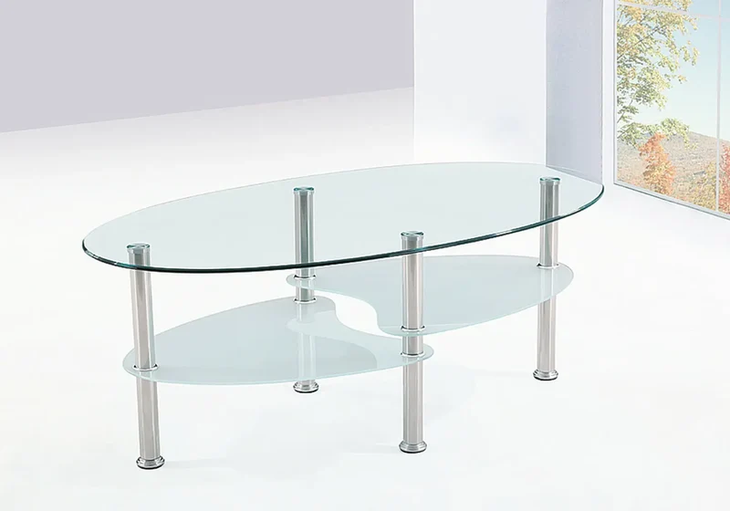Table basse verre trempé - Tao