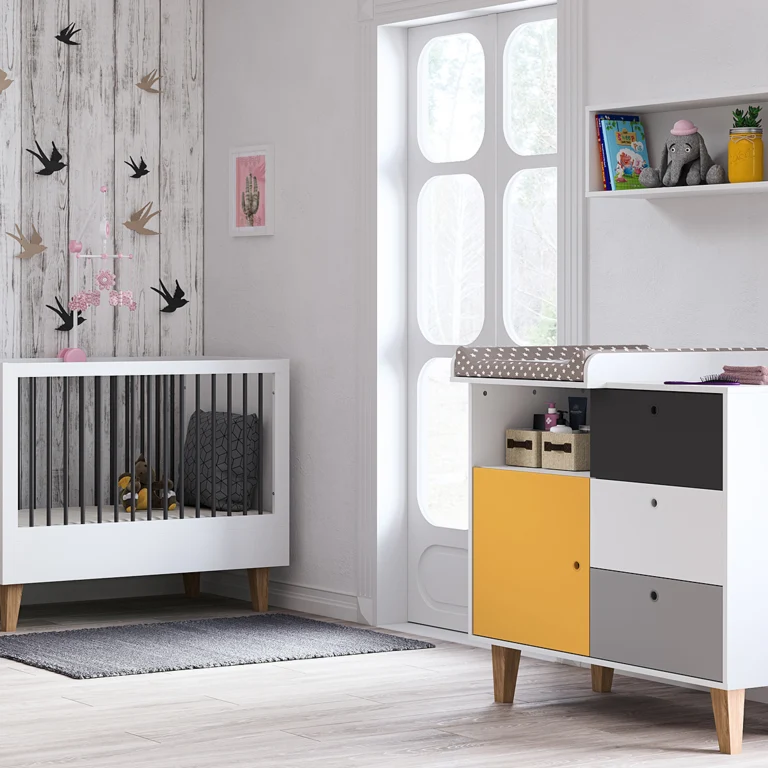 Commode à langer Vox Concept Jaune
