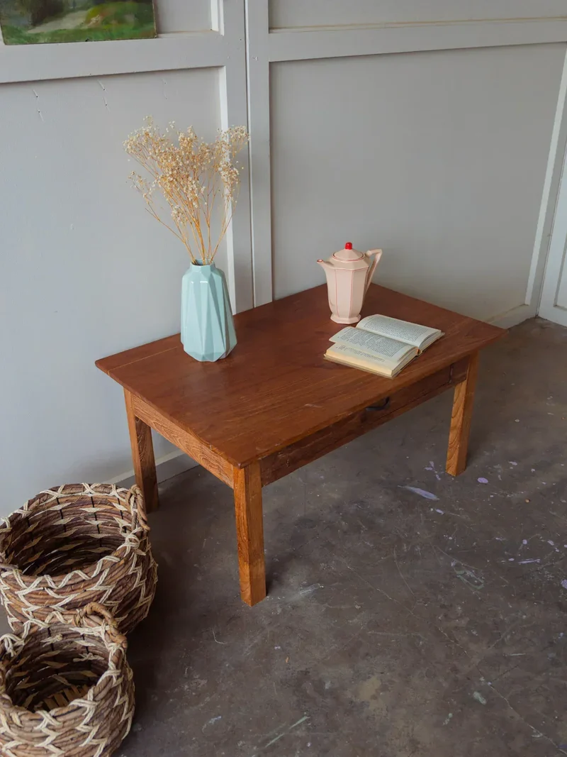 Léonie, la table basse en bois N°472